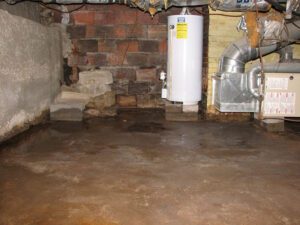 standing water basement