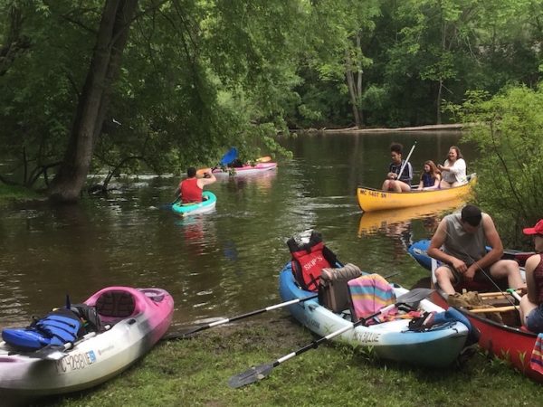 annual canoe trip 2019 launch